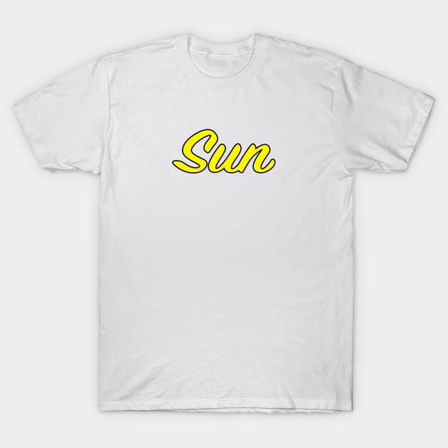 Sun T-Shirt by lenn